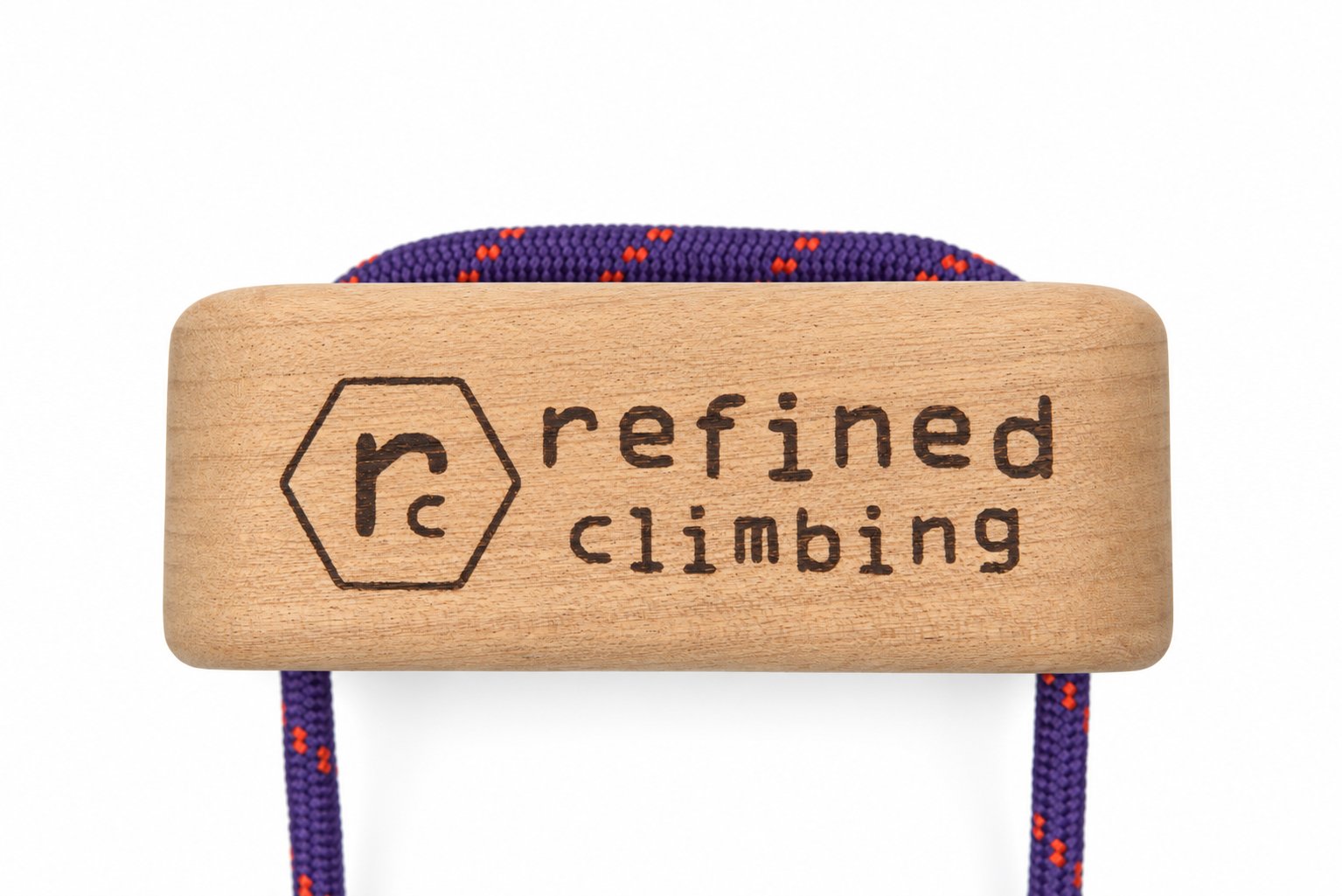 The Trainer with the engraved Refined Climbing logo